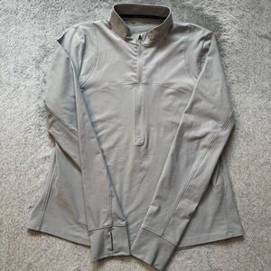 Under Armour Qualifier Half Zip Running Top - Grey - XL - Excellent Condition